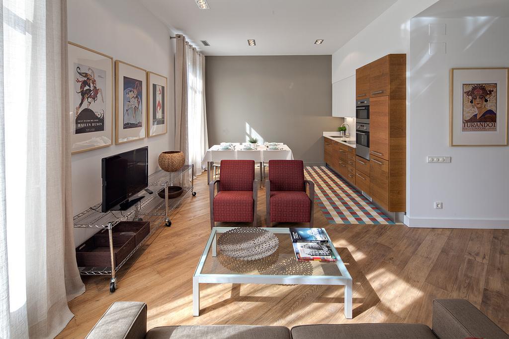 Habitat Apartments Rambla Deluxe Barcelona Quarto foto